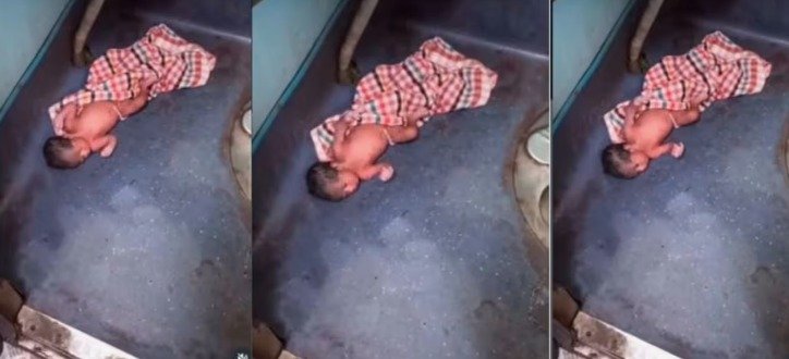 ರೈಲಿನ ಶೌಚಾಲಯದಲ್ಲಿ ನವಜಾತ ಶಿಶುವನ್ನು ಬಿಟ್ಟು ಹೋದ ಪಾಪಿಗಳು