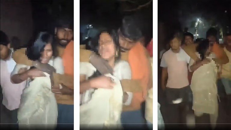 ಮಹಿಳೆ ಬಟ್ಟೆ ಹರಿದು ಮೃಗೀಯ ವರ್ತನೆ, ವಿವಾಹಿತೆ ಮೇಲೆ ಸಾರ್ವಜನಿಕವಾಗಿ ಸಾಮೂಹಿಕ ಅತ್ಯಾಚಾರ ಯತ್ನ!