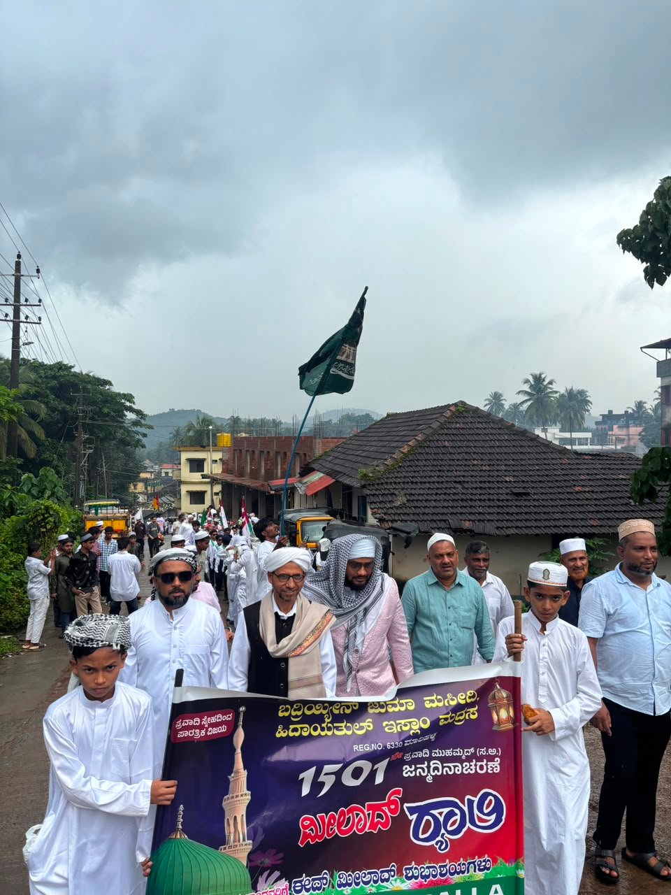 ಮಾರಿಪಳ್ಳ ಜುಮಾ ಮಸೀದಿಯಲ್ಲಿ ಸಂಭ್ರಮದ ಈದ್ ಮಿಲಾದ್ ಆಚರಣೆ